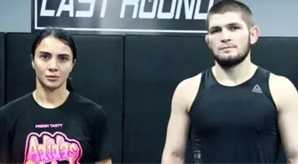 Survivor Sabriye, ünlü dövüşçü Khabib Nurmagomedov ile idman yaptı