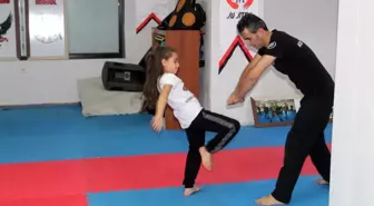 Diyarbakır'da kadınlar ile çocuklar, kapkaç ve şiddete karşı Krav Maga öğreniyor