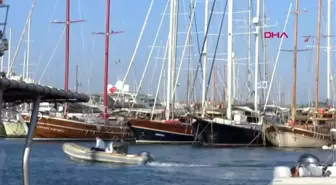 Muğla the bodrum cup'tan çok renkli start