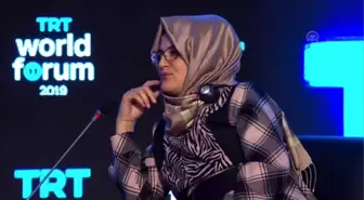 TRT World Forum 2019 - Cemal Kaşıkçı'nın nişanlısı Hatice Cengiz (3)