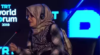 TRT World Forum 2019 - Cemal Kaşıkçı'nın nişanlısı Hatice Cengiz (2)