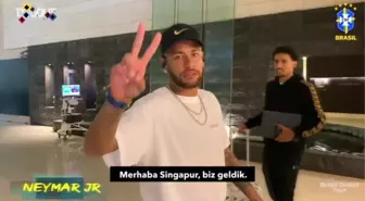 Brezilya Milli Takımı Singapur'da!