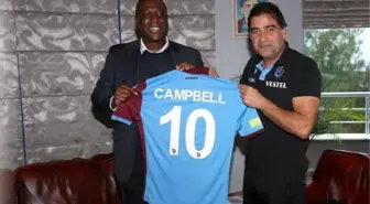 Kevin Campbell'den Trabzonspor'a ziyaret