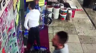 Kahramanmaraş zabıta ile esnafın duba kavgası kameralara yansıdı