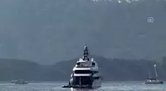 Lüks mega yat 'Elandess' Marmaris'te