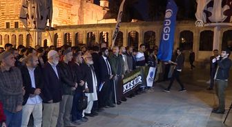 İstanbul'da Keşmir protestosu