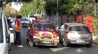 'Galatasaraylı araba' yine florya'da!