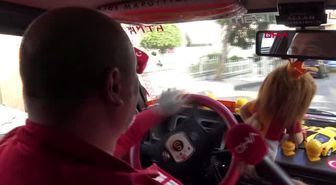 İstanbul 'galatasaraylı araba' yine florya'da! - 2