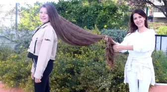 İzmirli Rapunzel dünya rekoru kırdı