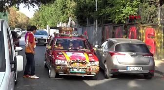 Spor 'galatasaraylı araba' yine florya'da! - 1