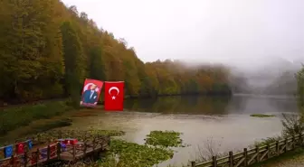 Doğa harikası Ulugöl'de sonbahar renkleri