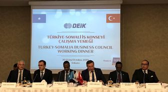 'Türkiye-Somali İş Konseyi Çalışma Yemeği'
