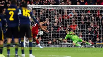 Anfield Road'da tarihe geçen maç: Liverpool, 5-5 biten maçta Arsenal'i penaltılarla yendi