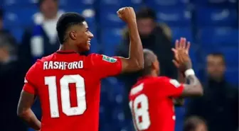 Manchester United, Lig Kupası'nda Chelsea'yi saf dışı bıraktı! Rashford...