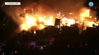 California'da Yangınlar Büyüyor