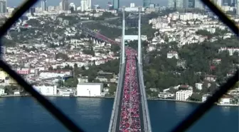 41. İstanbul Maratonu halk koşusundan renkli görüntüler (1)