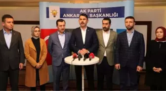 Bakan Kurum: Ankara'da kentsel dönüşüm çalışmalarımız sürüyor