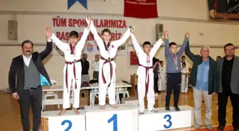 Bayramiç'te taekwondo şampiyonasına büyük ilgi