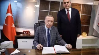 Cumhurbaşkanı Erdoğan Şanlıurfa Büyükşehir Belediyesini ziyaret etti