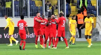 Süper Lig: MKE Ankaragücü: 0 - Gaziantep FK.: 1 (İlk yarı)