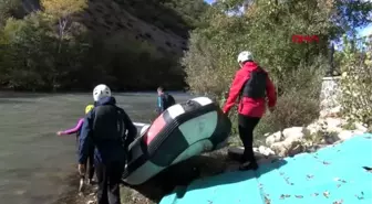 Tunceli'de 4 mevsim rafting keyfi