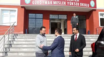 Güroymak Kaymakamı Sancaktutar, MYO'yu ziyaret etti