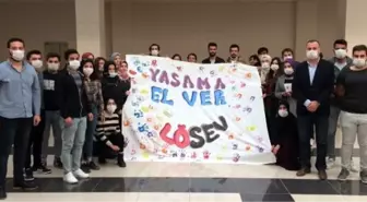 Üniversitelilerden lösemiye farkındalık etkinliği