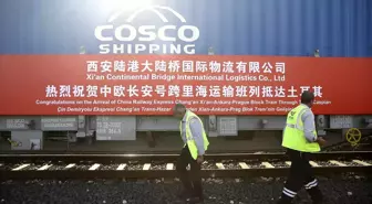 China Railway Express Bulgaristan'a geçiş yaptı