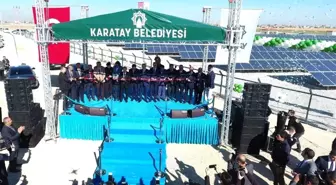 Karatay Güneş Enerji Santrali hizmete açıldı