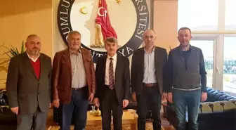 Kütahya Esnaf Derneği'nden Rektör Uysal'a ziyaret