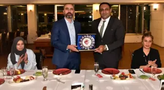 Başkan Yılmaz, bocce kafile başkanlarını yemekte ağırladı