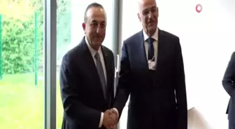 Dışişleri Bakanı Çavuşoğlu, Yunan mevkidaşı ile görüştü