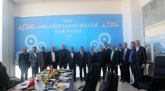 İran heyetinden Van OSB'ye ziyaret