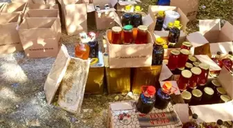 Eskişehir'de 155 kilo izinsiz üretilen bal ele geçirildi