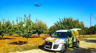 Tarım arazileri dron ile takip ediliyor