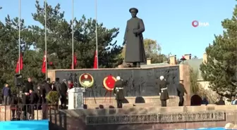 Gazi Mustafa Kemal Atatürk ölümünün 81. yıldönümünde Erzurum'da anıldı