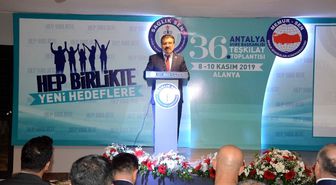 Sağlık Sen Antalya Başkanı Kuluöztürk: 'Yeni hedeflerle yeniden başlayacağız'