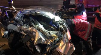 Sakarya'daki zincirleme trafik kazasında ölen çift ve bebekleri defnedildi