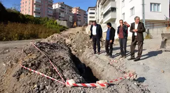 Alaplı Belediyesi'nden yol çalışması