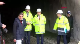 Bolu-bakan yardımcısı fatih metin belediye üzerine düşeni yaparsa, tüneli bitiririz