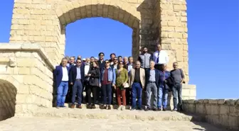 DTSO heyetinden Hasuni mağaraları ve Malabadi Köprüsüne gezi