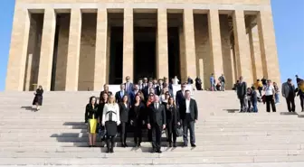 EGİAD heyeti Anıtkabir'de