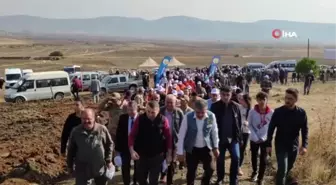 Geniş güvenlik önlemleri altında 6 bin fidan dikildi