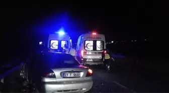 Gölbaşı ilçesinde iki otomobil çarpıştı: 3 yaralı