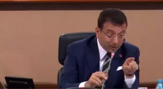 İBB Meclisi'nde İmamoğlu'nu kızdırdılar: Elini indir, haddini bildiririm sana