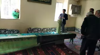 Kaymakam Kaya Karlık Sultan Türbesini ziyaret etti, köyü halkının sorunlarını dinledi