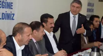 Milletvekili Yaman ve Başkan Şayir Ağrılılar'a konuk oldu