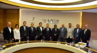 Bangladeş Heyeti AOSB'de