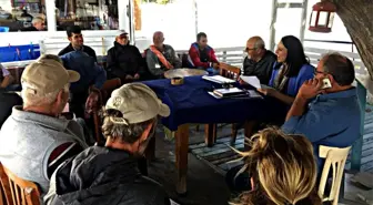 Çeşme'deki tarlalara toprak analizi