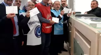 Türkiye Kamu-Sen Kırşehir temsilciliğinden mektup eylemi